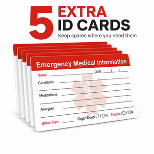 5 Extra ID Cards