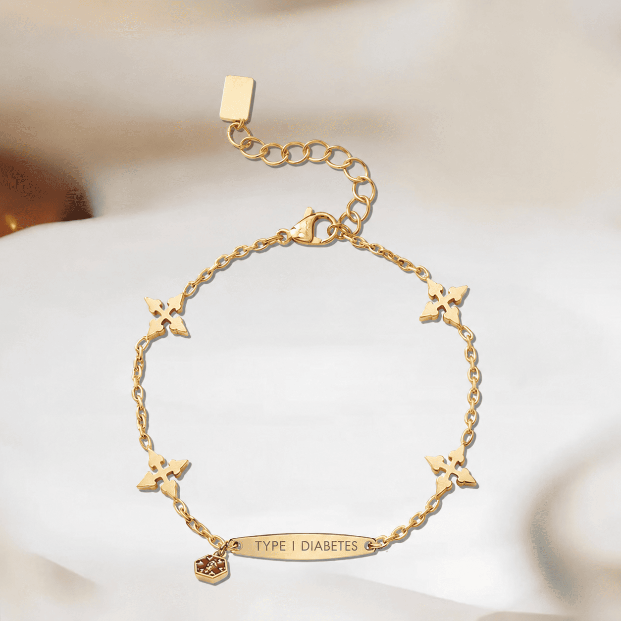Women’s Luna Diabetes Medical Alert Bracelet