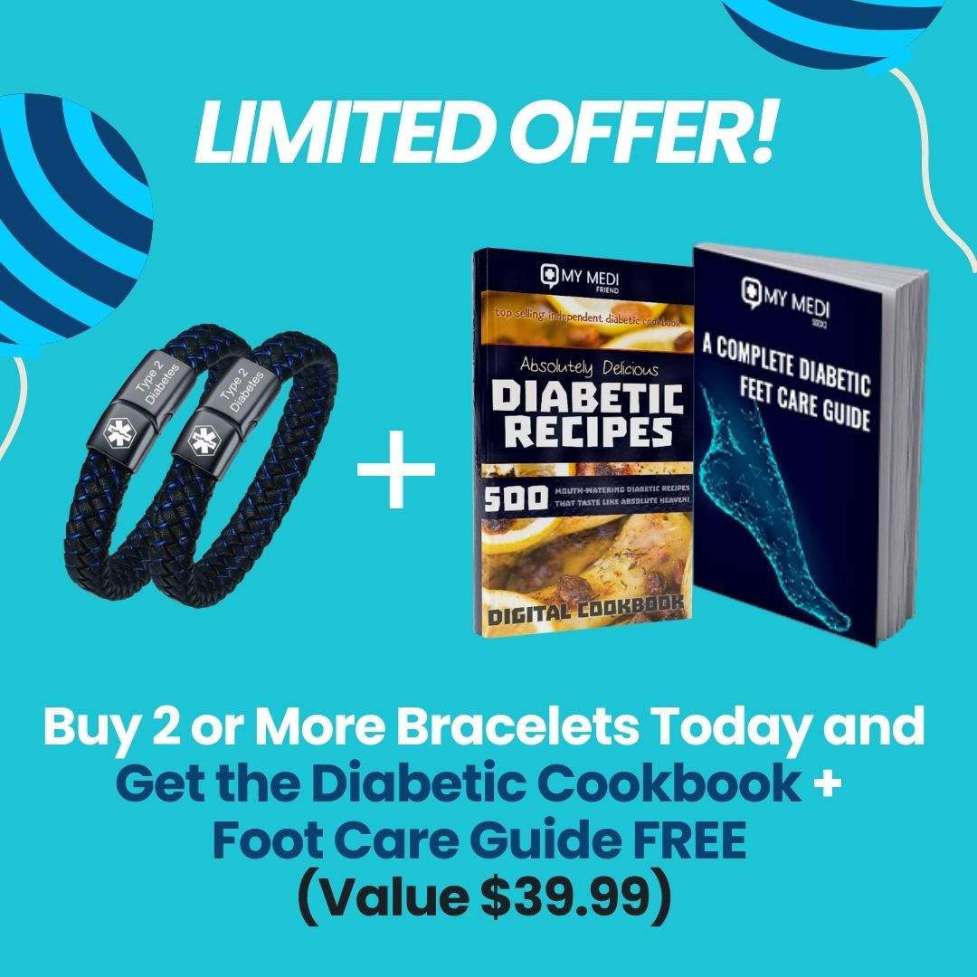Bracelets designed for people with diabetes