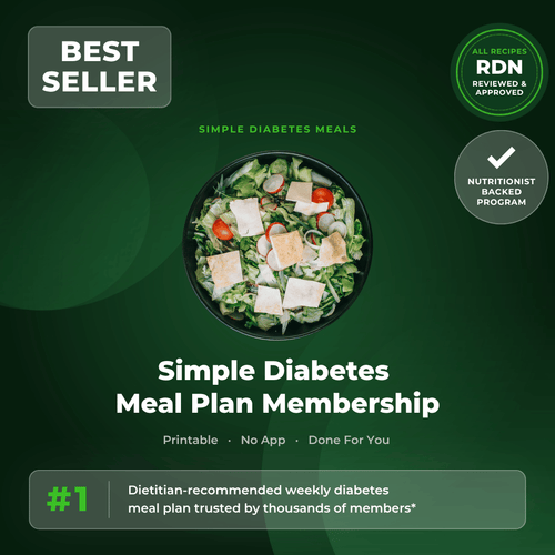 Simple Diabetes Meal Plan Membership