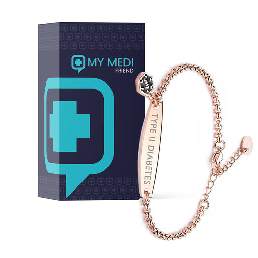 LIMITED EDITION-My Medi Bracelet for Women Rose Gold