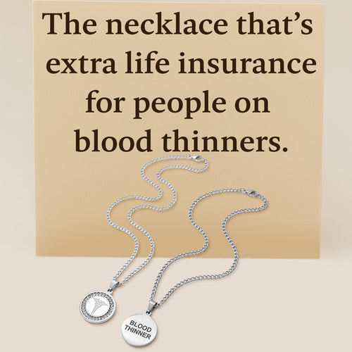 Halo Blood Thinner Medical Alert Necklace