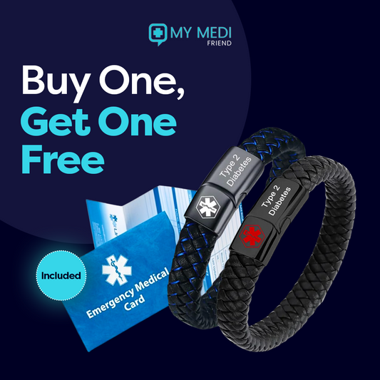1+1 FREE: Bracelets designed for people with diabetes