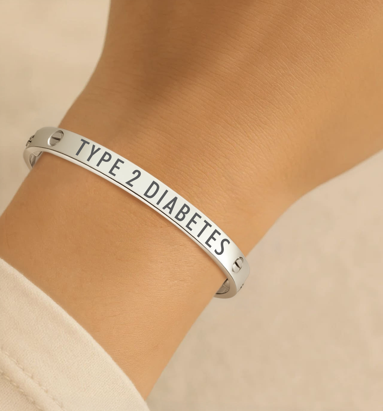 Classic Diabetes Women’s Love Bracelet
