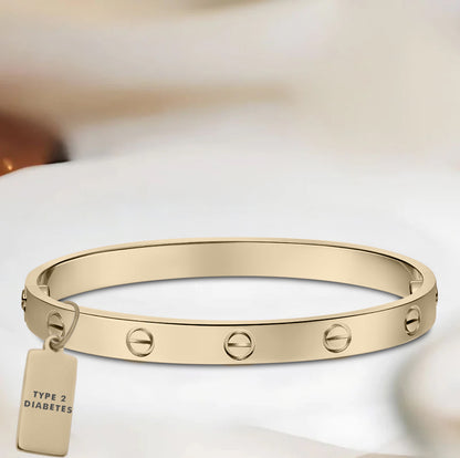 Diabetes Classic Women’s Love Bracelet