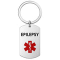 Epilepsy Medical Alert Keychain