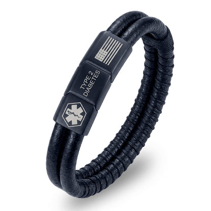 Men's Leather Bracelet