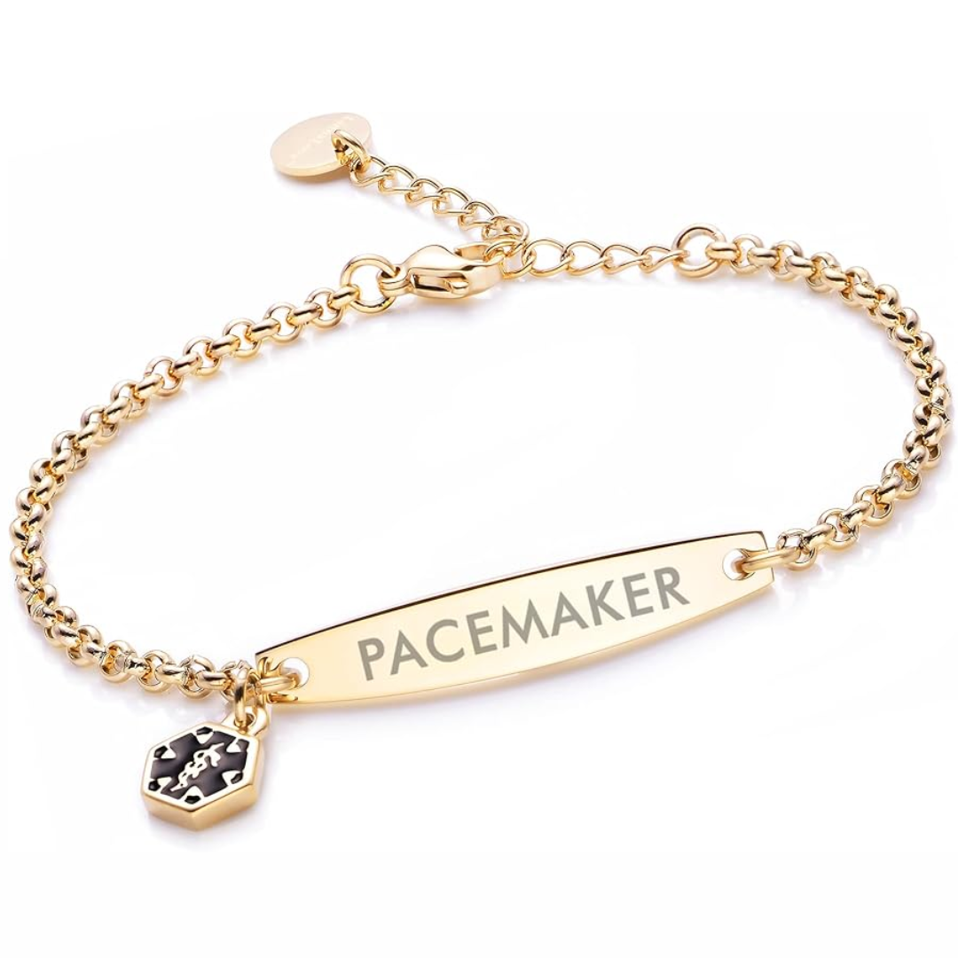 Personalized Pacemaker Women Pacemaker Bracelet – My Medi Friend