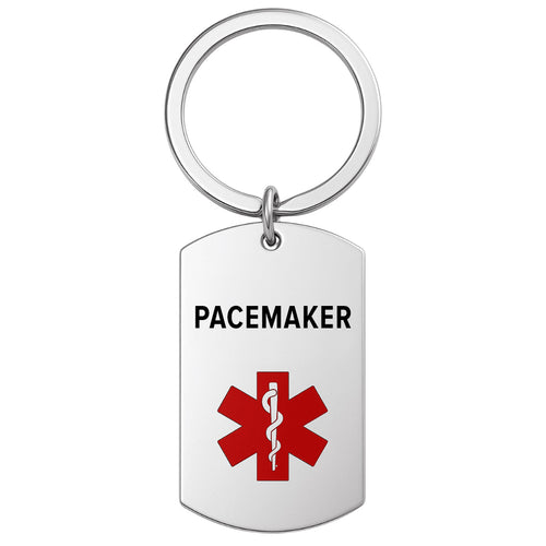 Pacemaker Alert Tag Men’s All Medical Conditions Medical Alert Bracelet – My Medi Friend