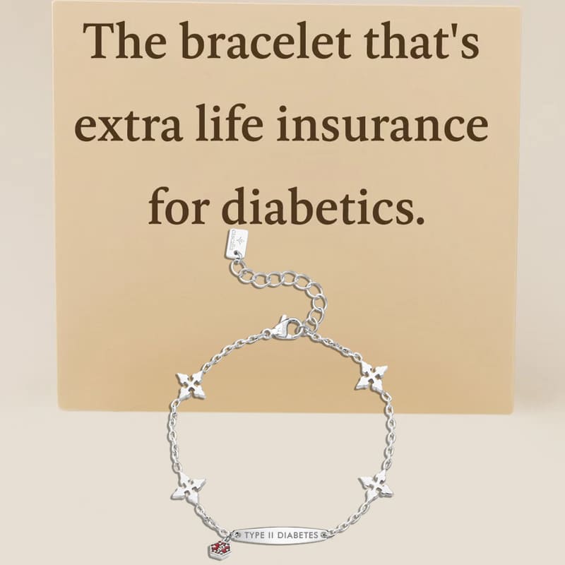 Women’s Luna Diabetes Medical Alert Bracelet
