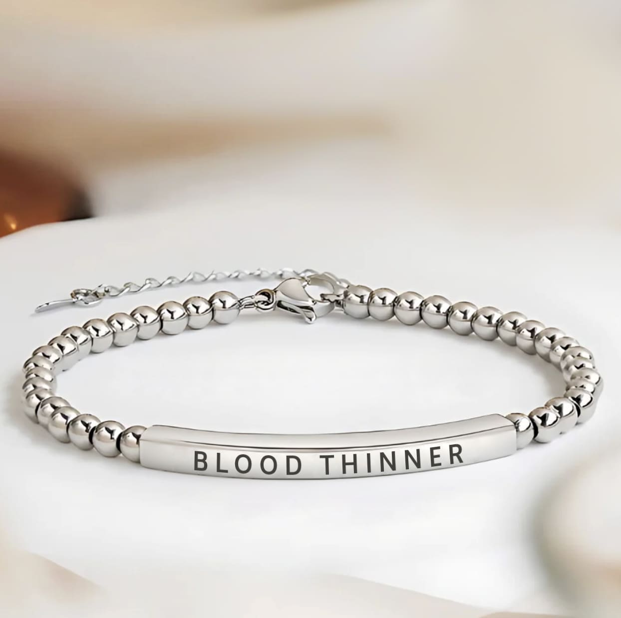 My Medi Bracelet for Women - Slim Blood Thinner Edition | BF