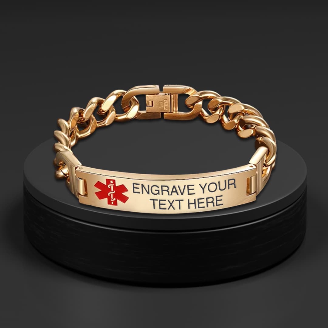 Bracelet for all medical conditions, personalized to fit your needs ...
